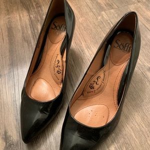 Sofft Black Kitten Heels Size 6.5